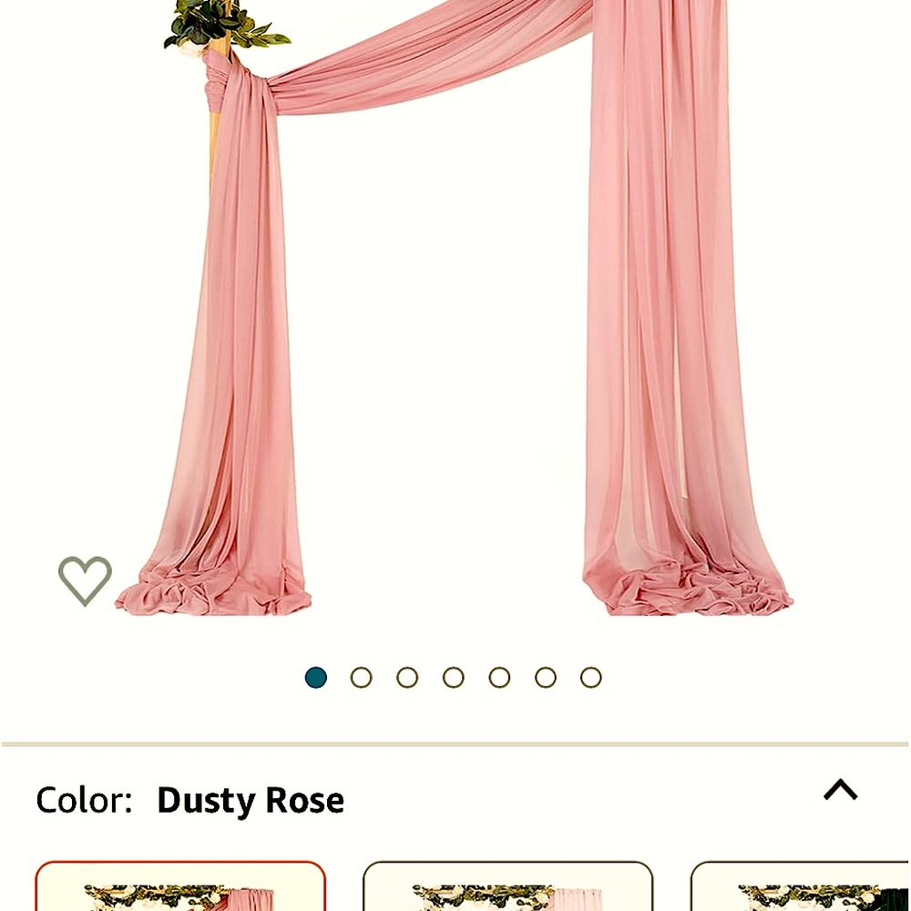 Dusty rose mauve color